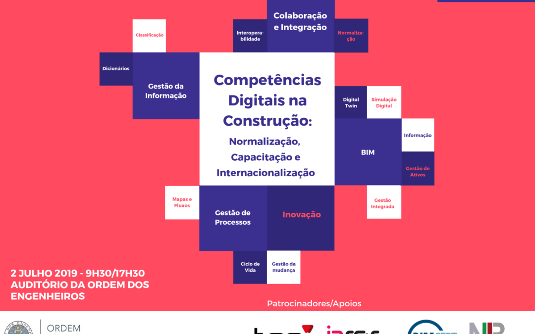 CONFERÊNCIA  “COMPETÊNCIAS DIGITAIS NA CONSTRUÇÃO: NORMALIZAÇÃO, CAPACITAÇÃO E INTERNACIONALIZAÇÃO”